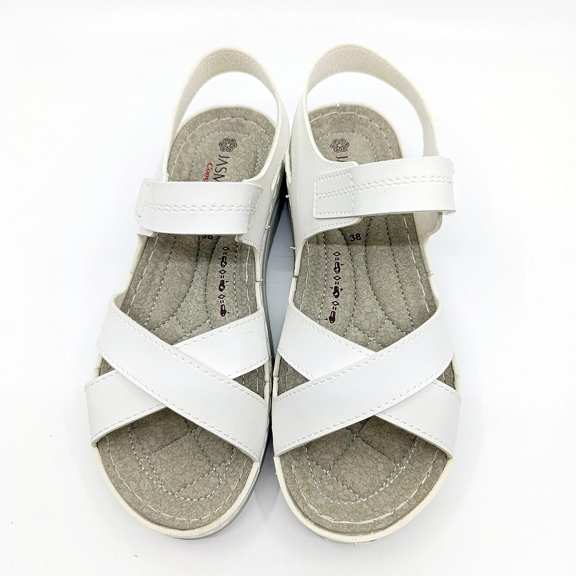 ženske sandale bijele