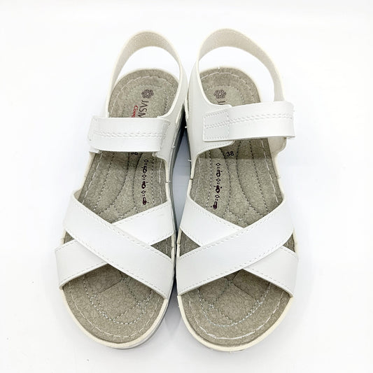 ženske sandale bijele