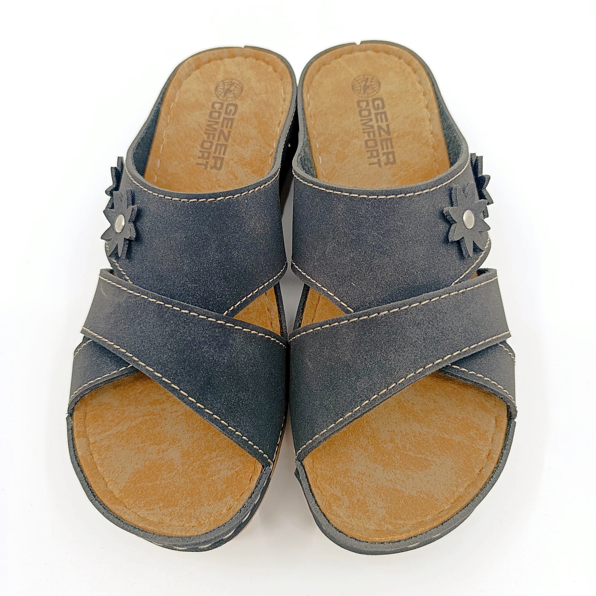 ženske anatomske natikače crne haro