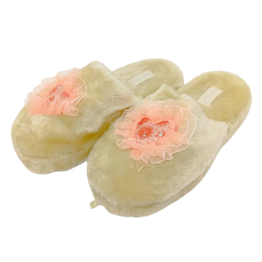 zimske papuče ženske fiorella žute