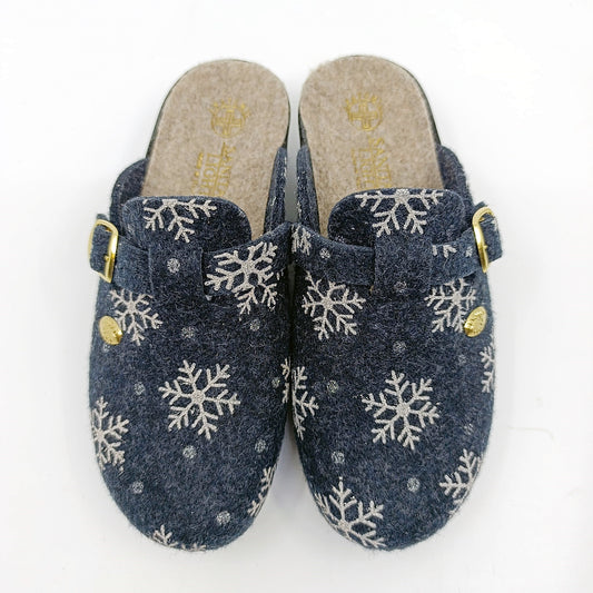 zimske zenske papuce kopca anatomsko gaziste filc