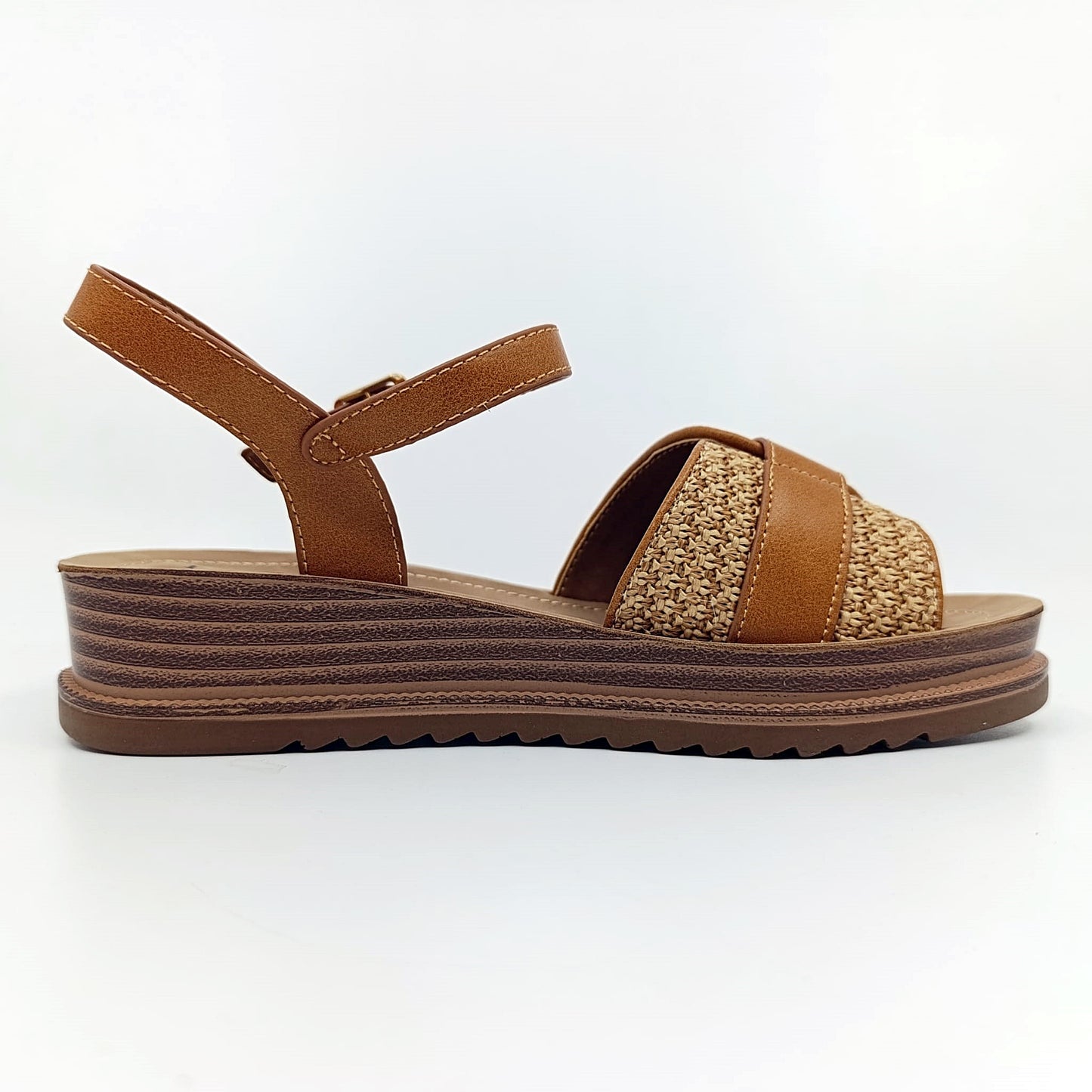Ženske sandale Rossella Lopes Lusi camel