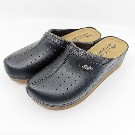 anatomske klompe crne radne haro shoes