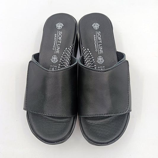 anatomske natikace crne udobne za dugo stajanje