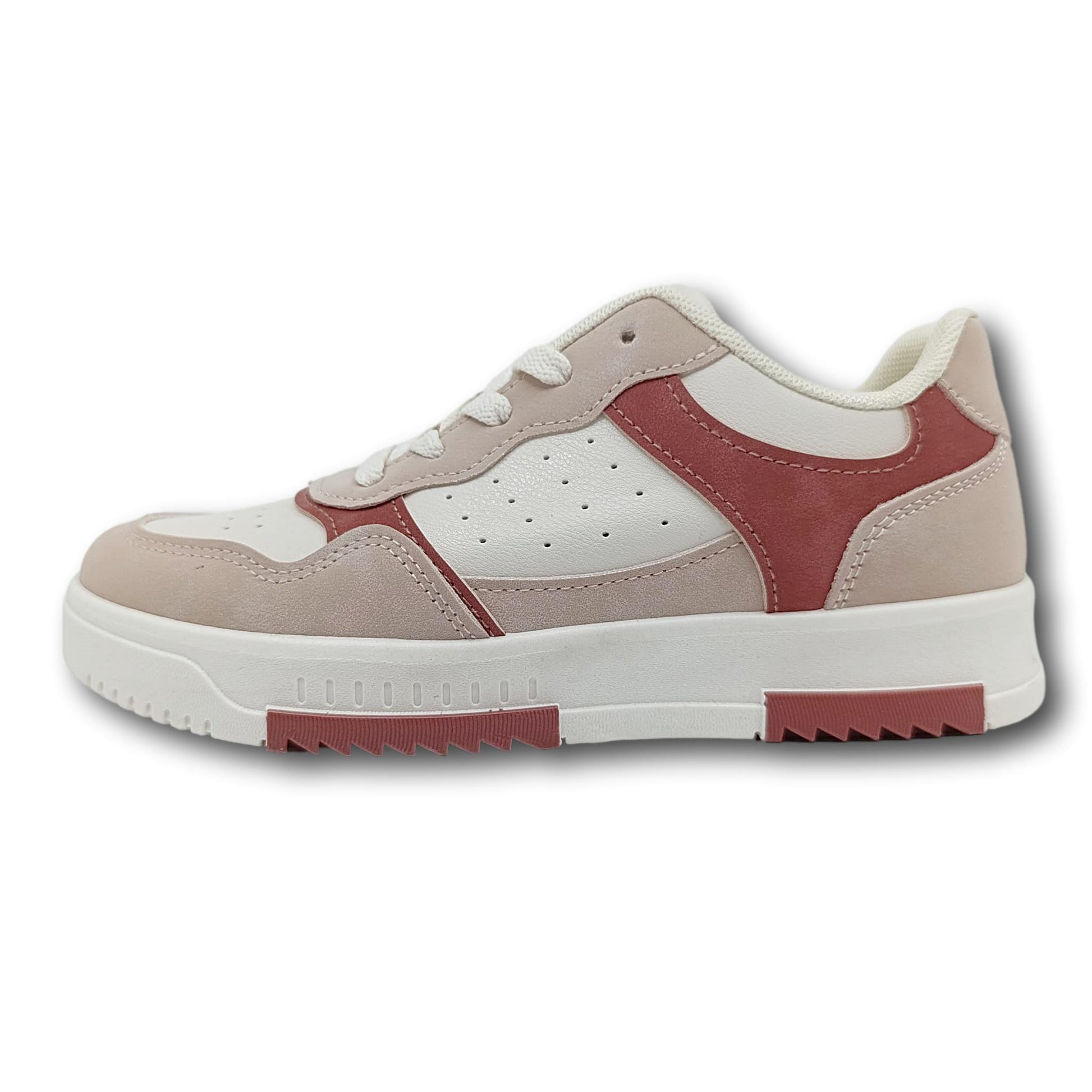 casual fashion cipele bijelo roza