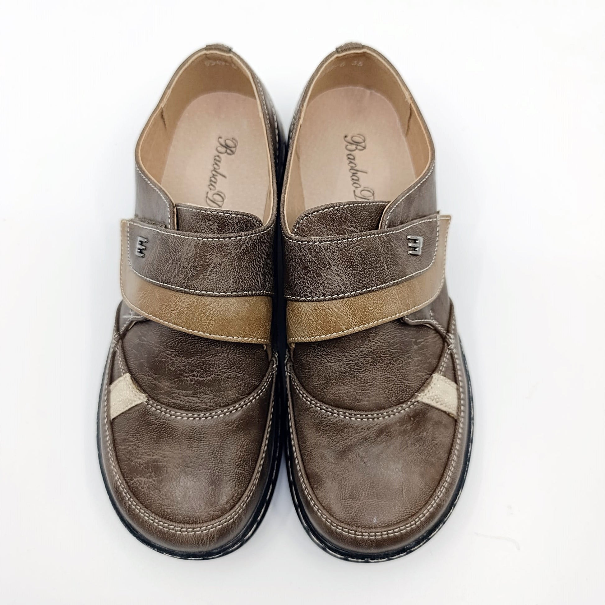 cipele zenske cicak smede anatomska tabanica prava koza