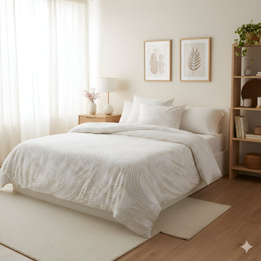 Posteljina Set - Elegantni Dizajn 140x220 cm 100% Pamuk OEKO-TEX®