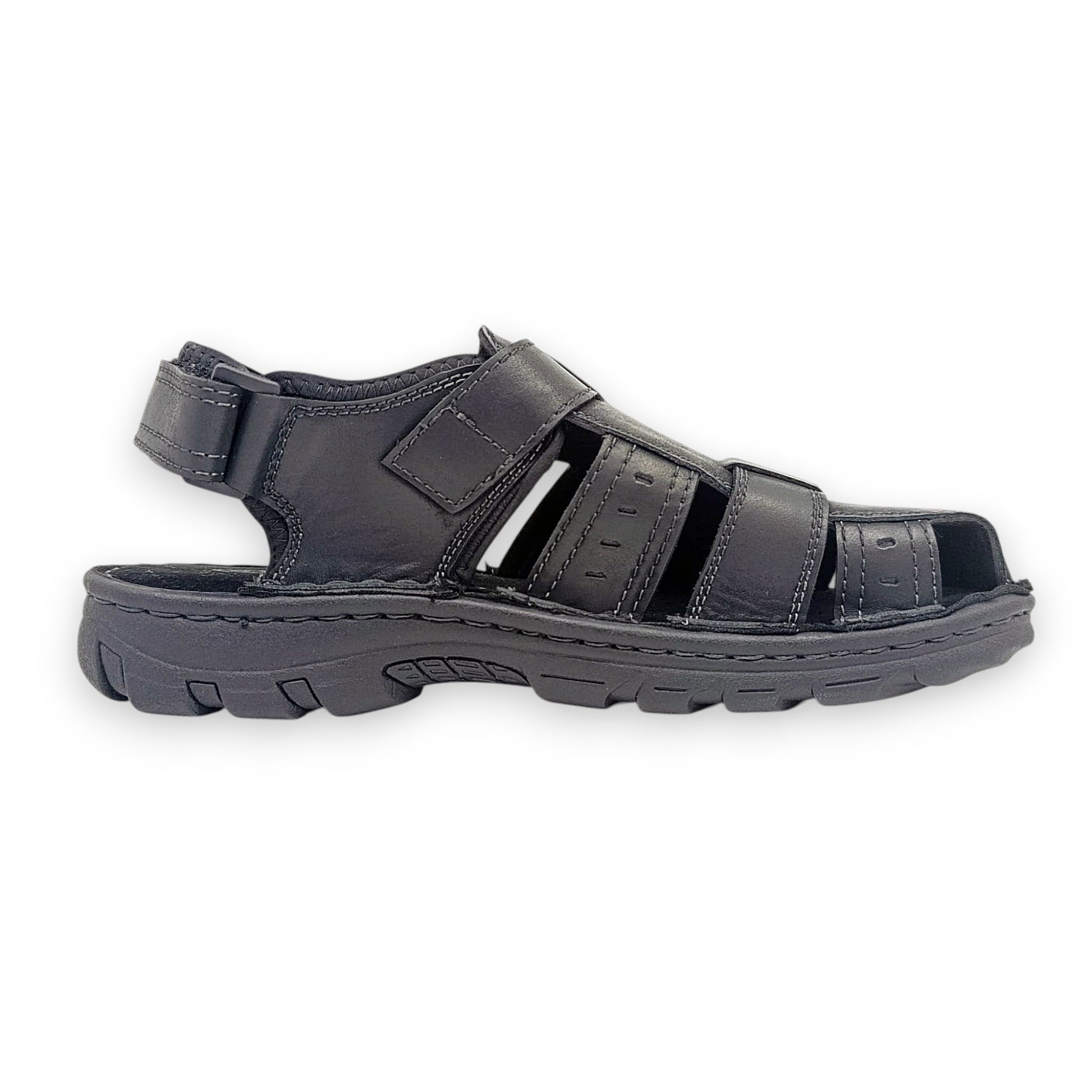 jasen muske sandale crna koza42-46