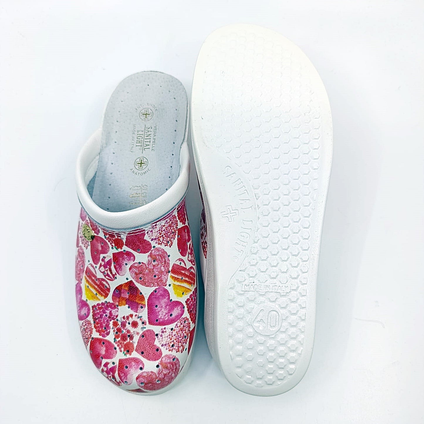 klompe za medicinske djelatnice ruzicasto bijele