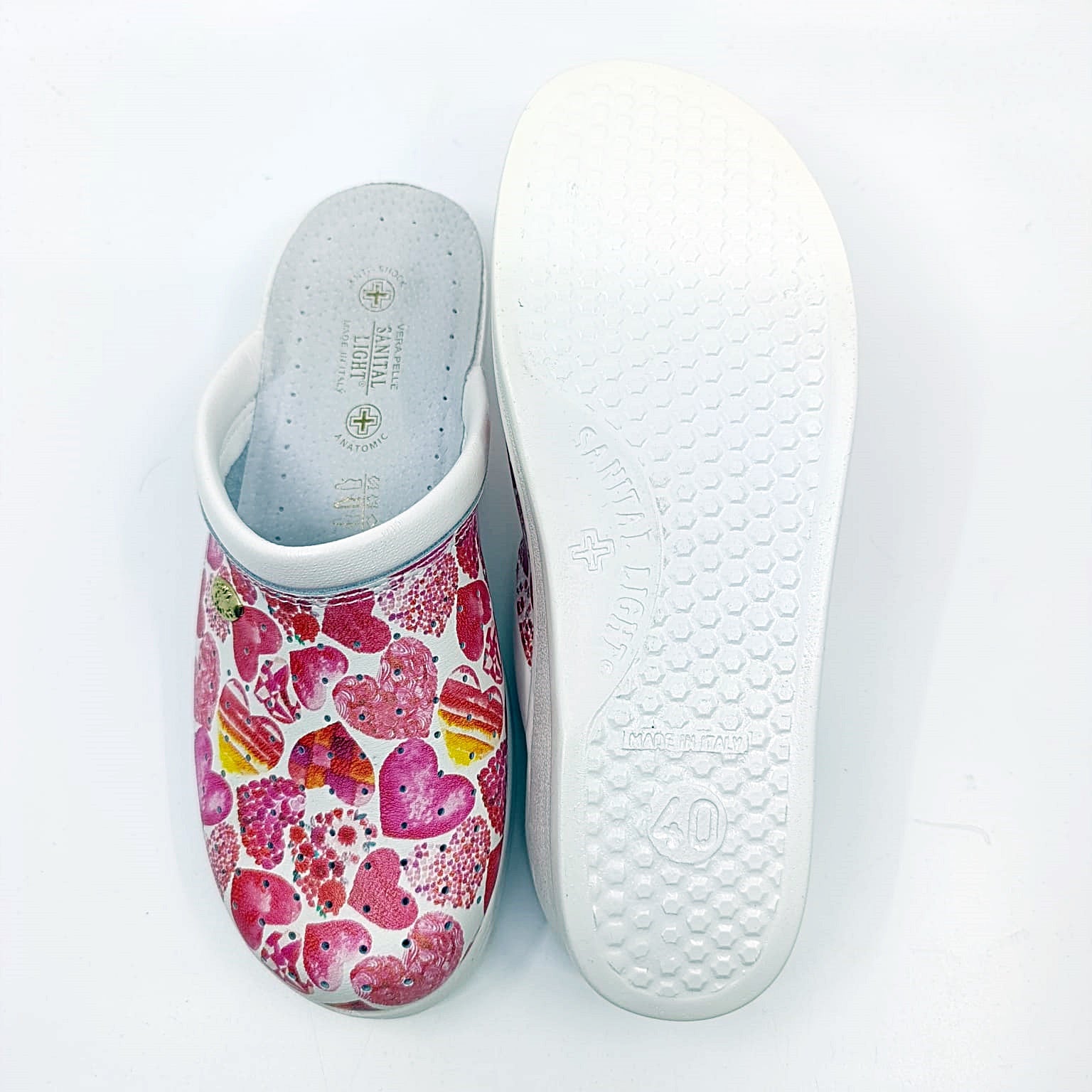klompe za medicinske djelatnice ruzicasto bijele