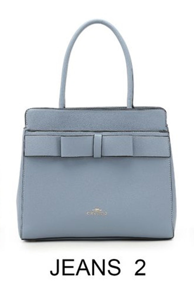 minimalisticka bijela charro torba struktuirani dizajn rucke CH6678-69 jeans