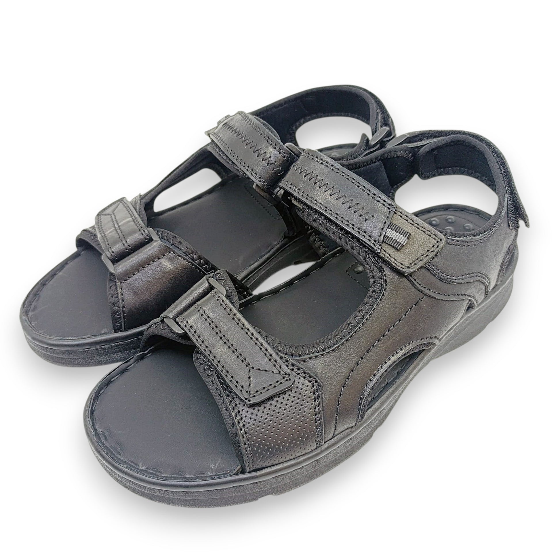 muske kozne sandale jup crna 41-45
