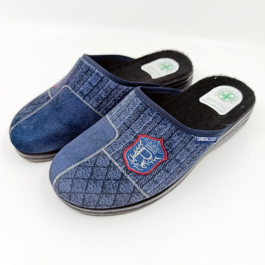 muske papuce debeli djon plavi denim 41-46
