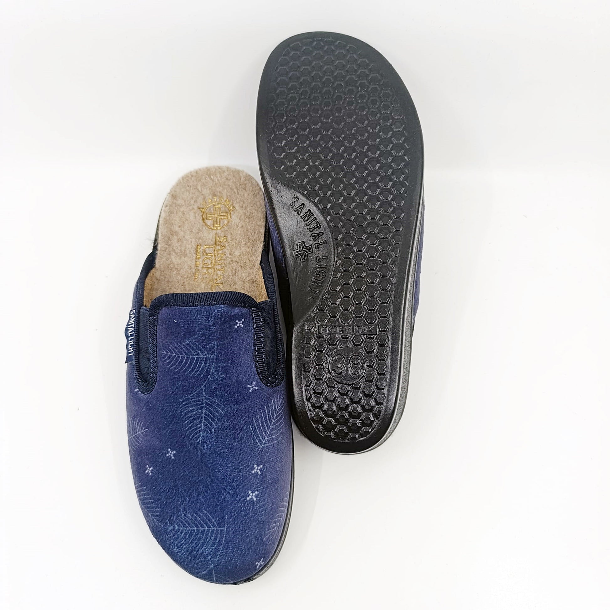 papuce listovi motiv 36-42 gaziste tablica
