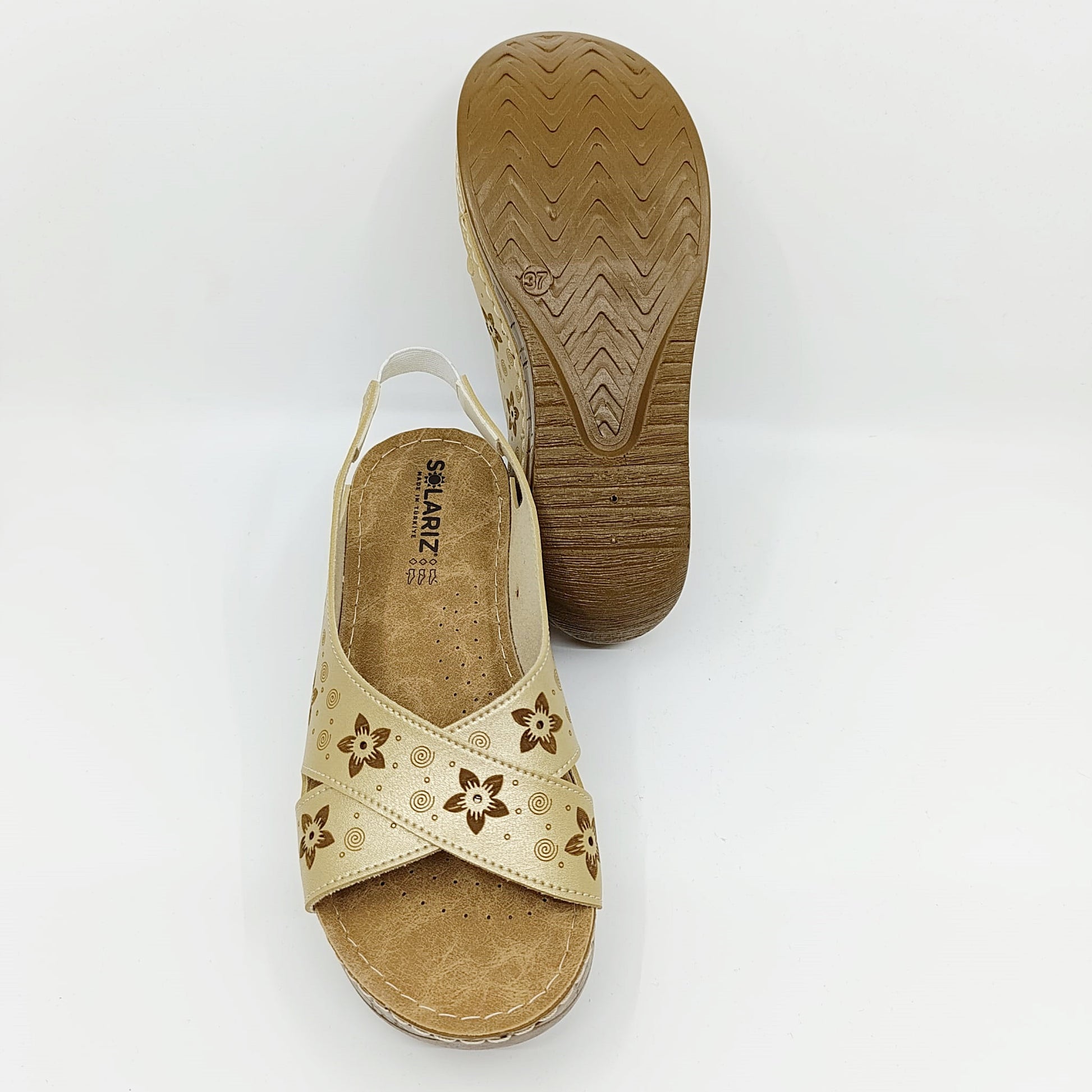 sandale zlatne mekana tabanica 37-41