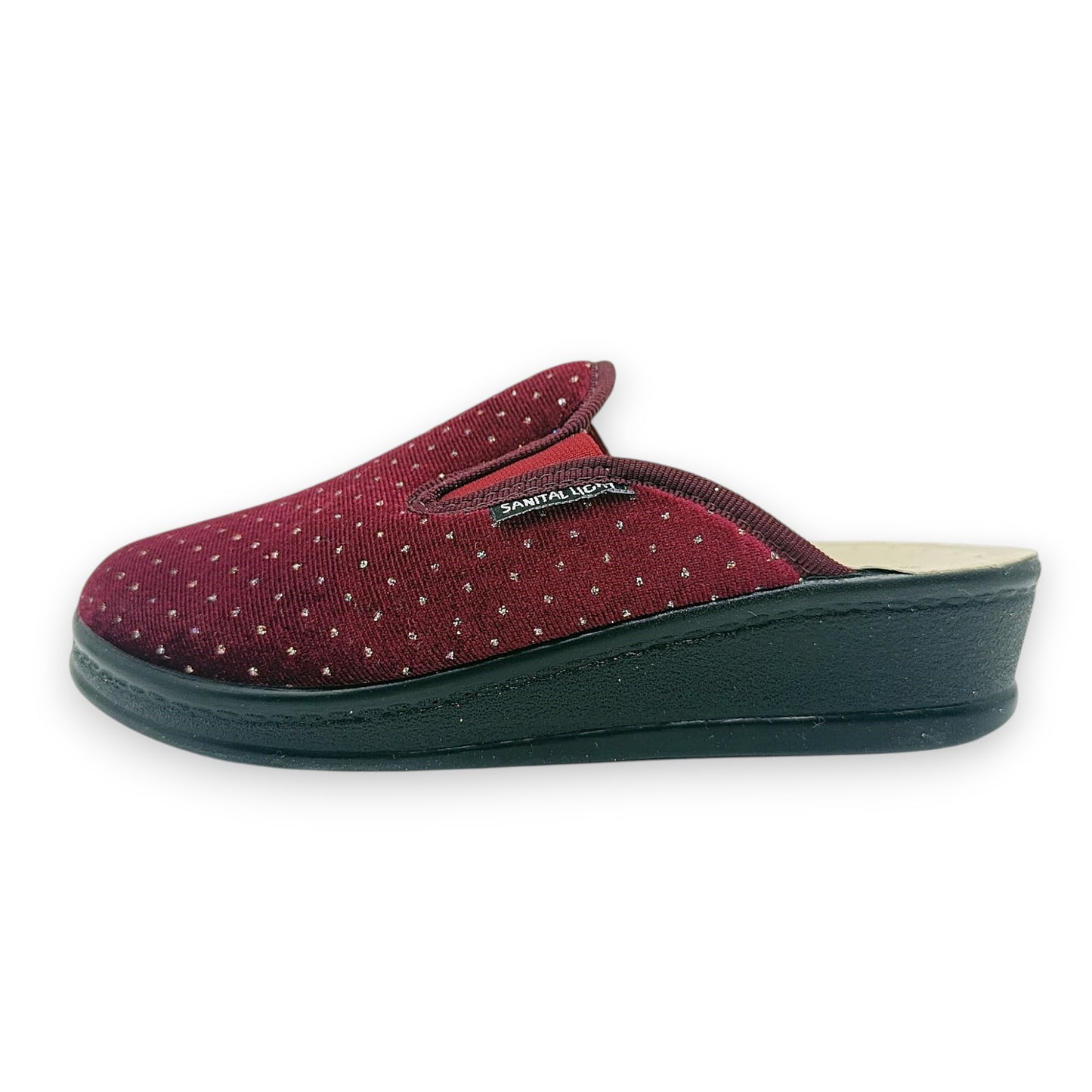 Kućne papuče Sanital Light bordo 30 palmi
