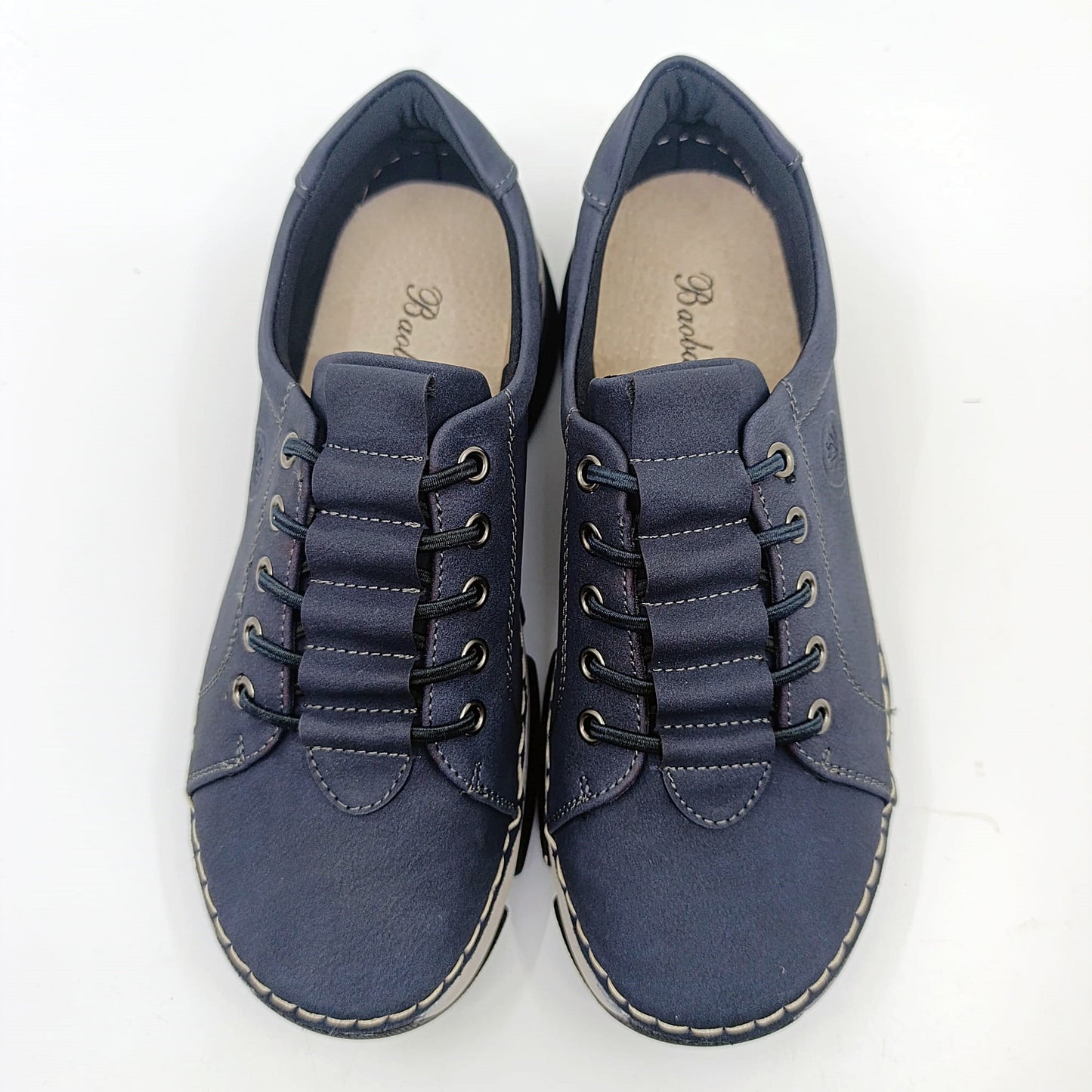 udobne plave gleznjace bac-t sa mekanim uloskom i gumenim donom