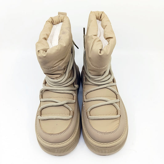 udobne zenske gleznajce snurovka topla futra