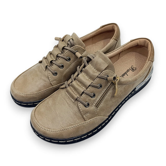 zenske cipele hodalice bez taupe patentni zatvarac kozana tabanica