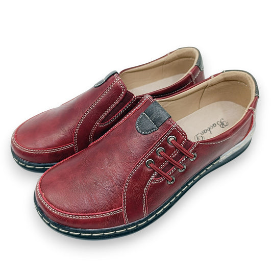 zenske cipele hodalice bordo slip on koZana- abanica