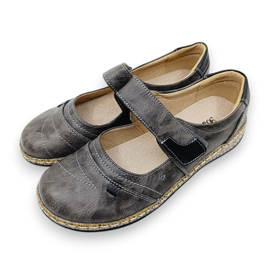 zenske cipele hodalice sive kozna tabanica